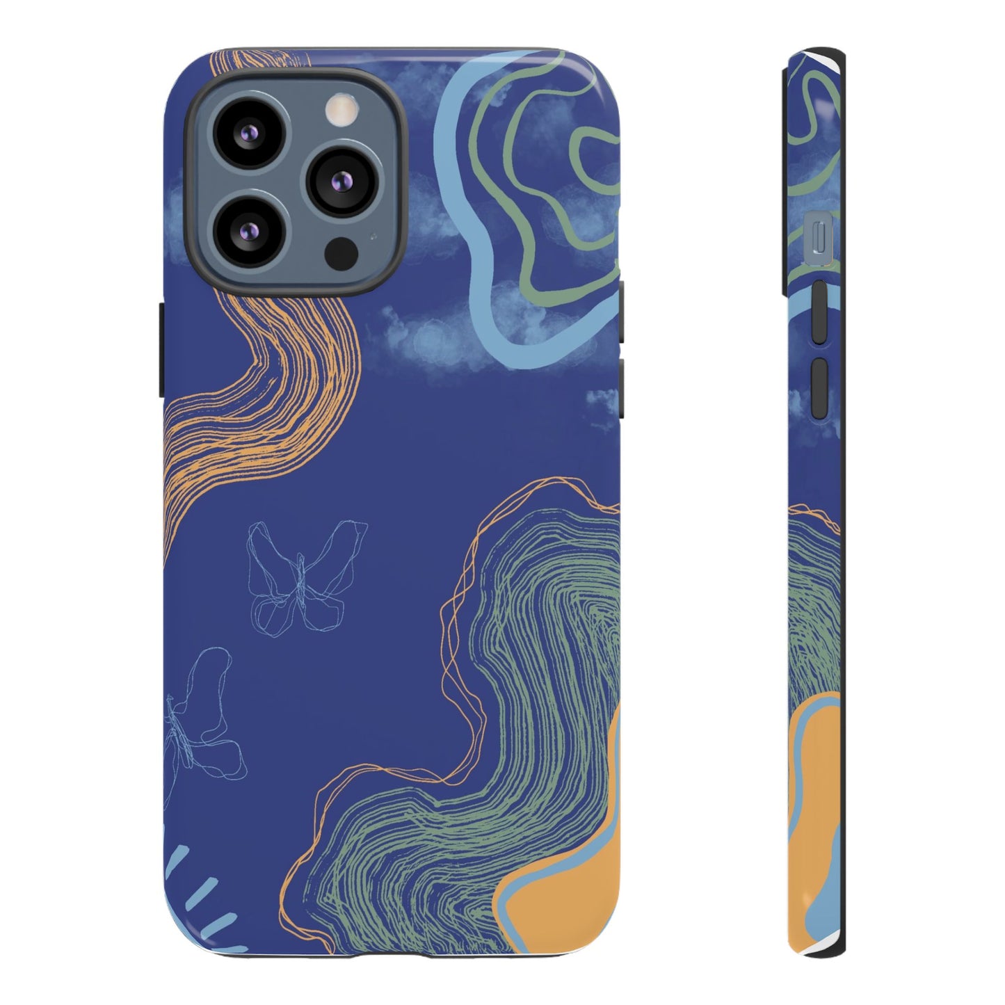 Artistic Phone Case, Abstract Phone Cover, Gift for Her, Modern Design, Boho Phone Case, Unique Phone Accessories