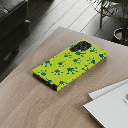 Frog Pattern Phone Case, Fun and Colorful Phone Cover, Durable Phone Protection, Gifts for Nature Lovers, Unique Accessory