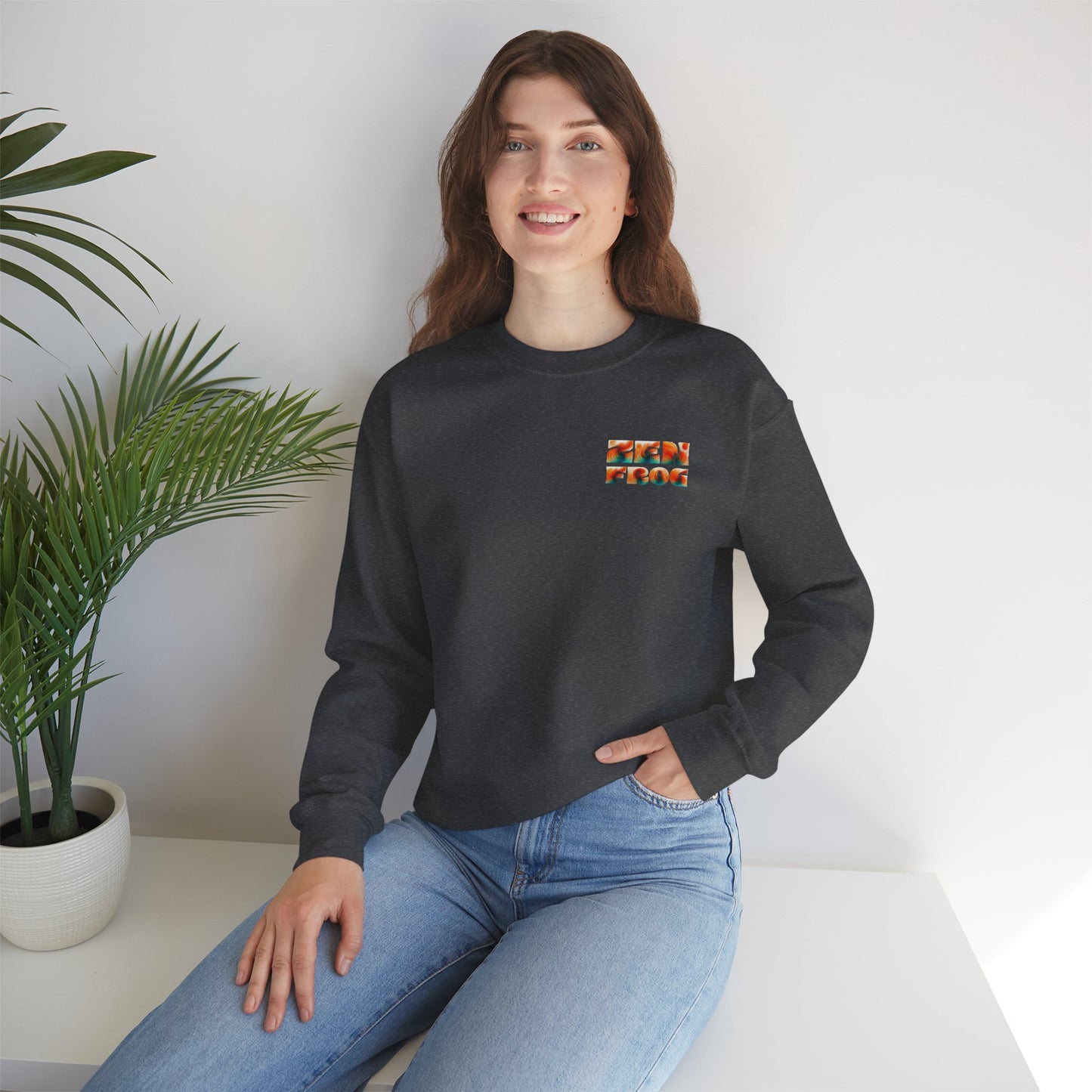 Funky Snake Unisex Crewneck Sweatshirt, Cozy Apparel, Unique Gift, Snake Art, Relaxed Style, Perfect for Casual Outings