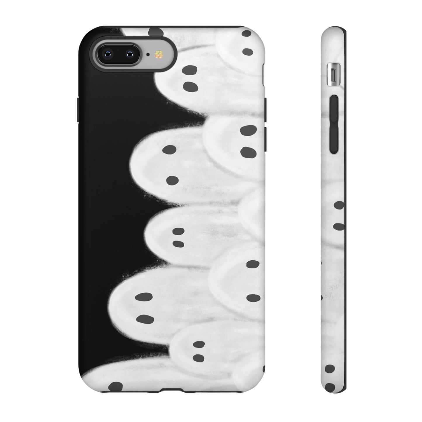 Painted Ghosts Phone Case | Ghostly Tough Phone Case for Spooky Style, Halloween Gift, Phone Cover, Ghost Theme, Unique Accessory, Spooky Season, Viral Painted Ghosts Inspired Design