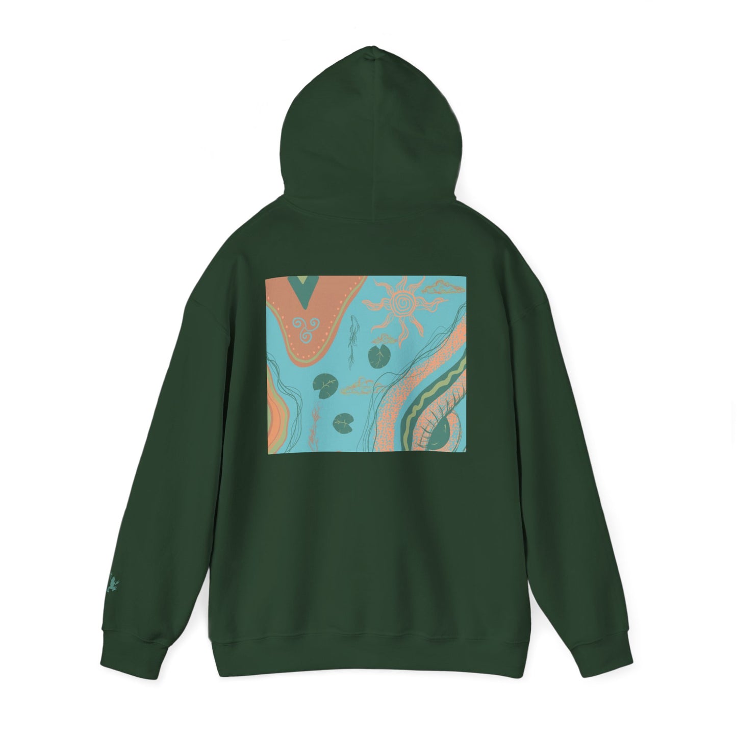 Chic Abstract Art Hoodie for Comfort & Style, Unisex Pullover, Cozy Sweatshirt, Trendy Gift for Art Lovers, Casual Outfit Must-Have