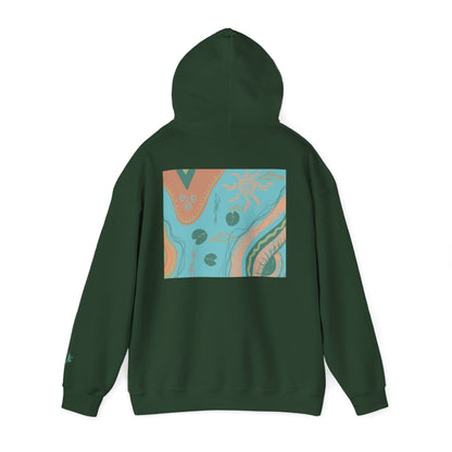 Chic Abstract Art Hoodie for Comfort & Style, Unisex Pullover, Cozy Sweatshirt, Trendy Gift for Art Lovers, Casual Outfit Must-Have