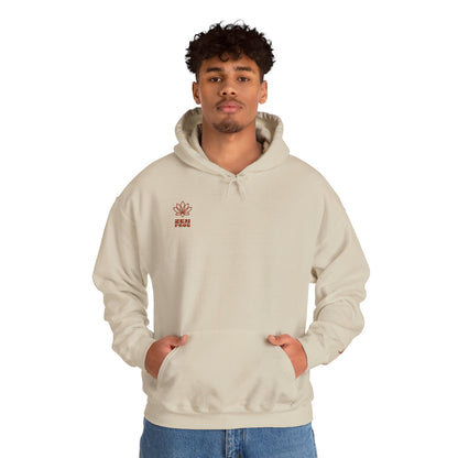 Artistic Unisex Hooded Sweatshirt - Cozy Streetwear, Casual Outfit, Perfect Gift, Fall Fashion, Graphic Hoodie