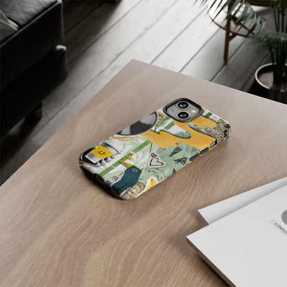 Artistic Phone Case, Unique Cell Phone Cover, Trendy Gifts for Music Lovers, Eco-Friendly Phone Accessory, Stylish Tech Gifts, Cool Cases, Unique Phone Cases