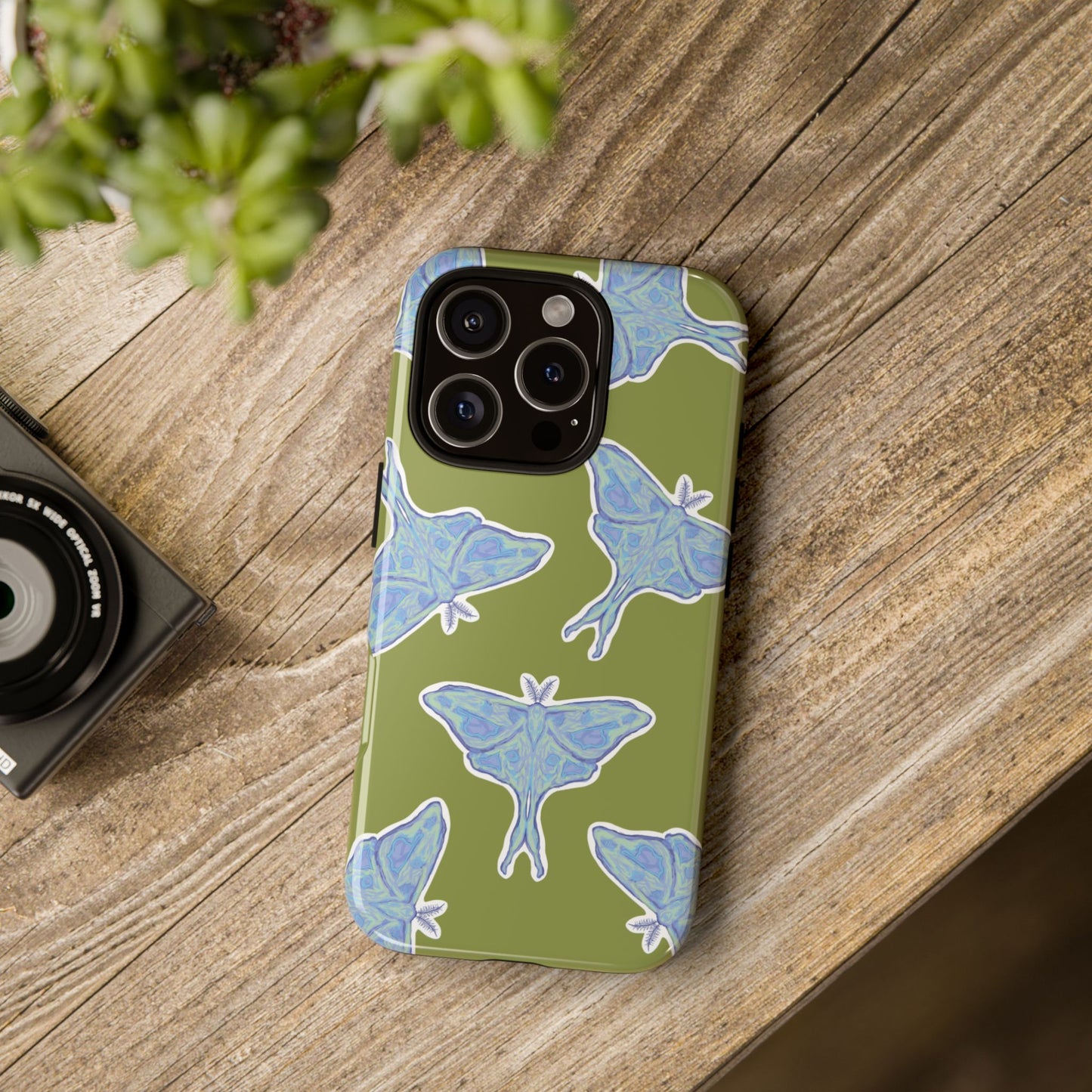 Stylish Phone Case for Nature Lovers | Butterfly Design | Gifts for Friends | Eco-Friendly Tech Case, Cool Phone Accessories, Moth Decor