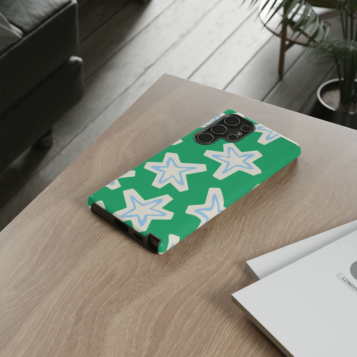 Retro Star Pattern Phone Case | Tough Cases, Colorful Cover for Phones, Phone Accessories, Gift for Her, Trendy Cases