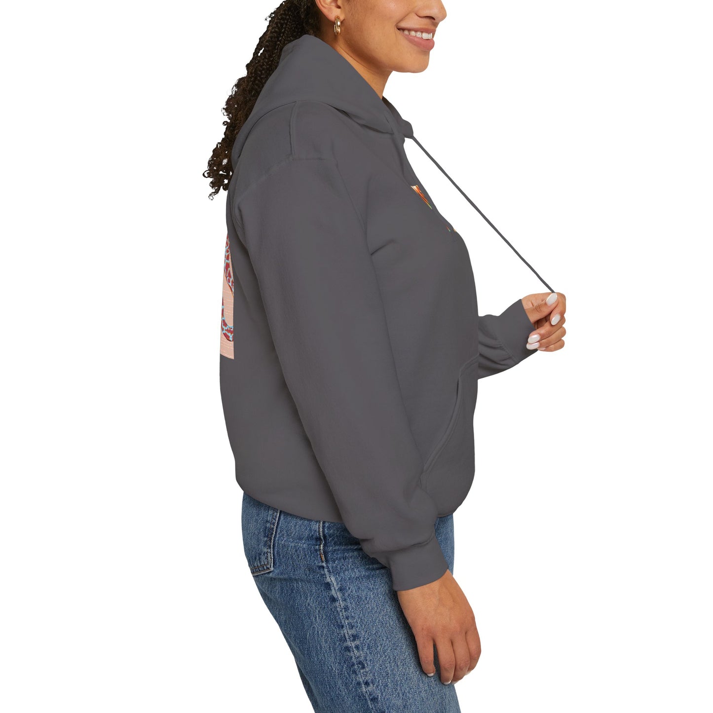 Vibrant Unisex Hoodie with Zen Frog and Snake Design, Cool Gift for Nature Lovers, Casual Wear for All Occasions, Gift for Her, Cool Hoodies