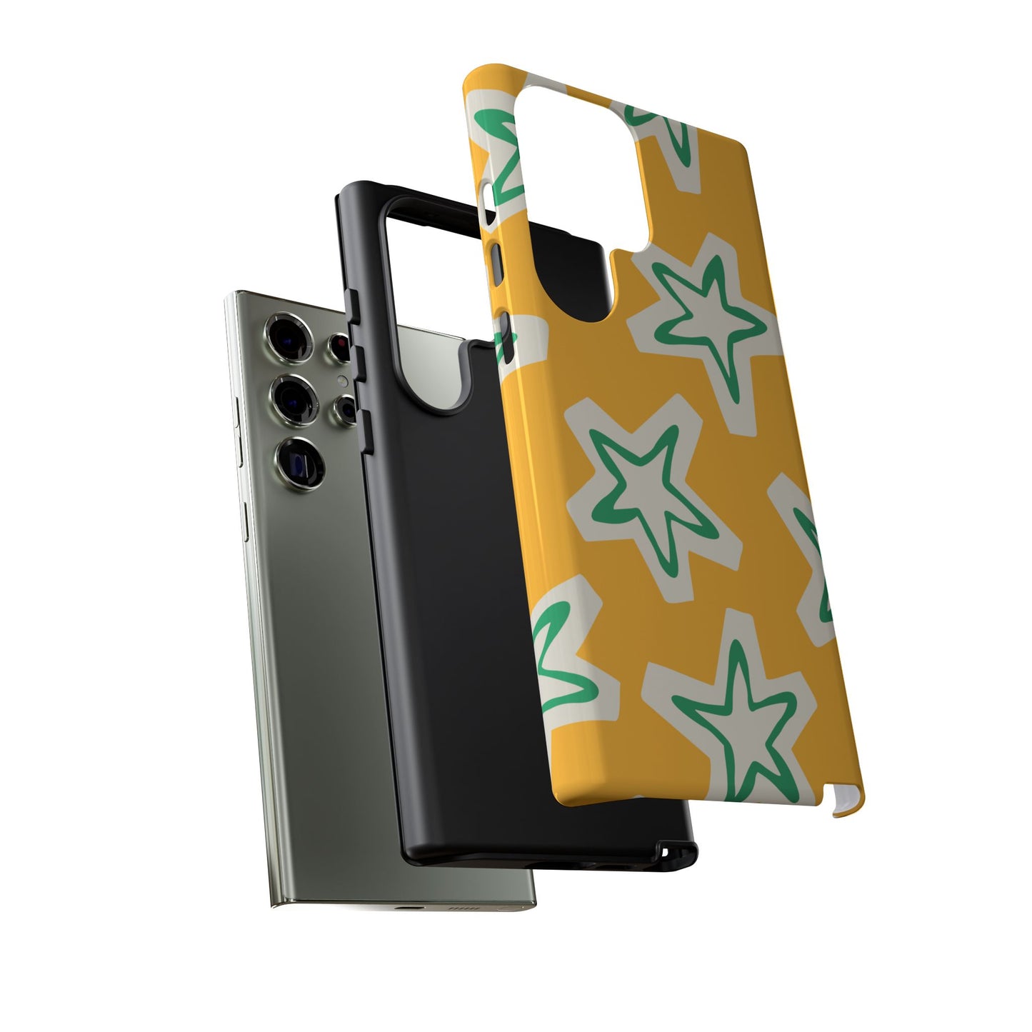 Retro Star Pattern Phone Case | Tough Cases, Colorful Cover for Phones, Phone Accessories, Gift for Her, Trendy Cases