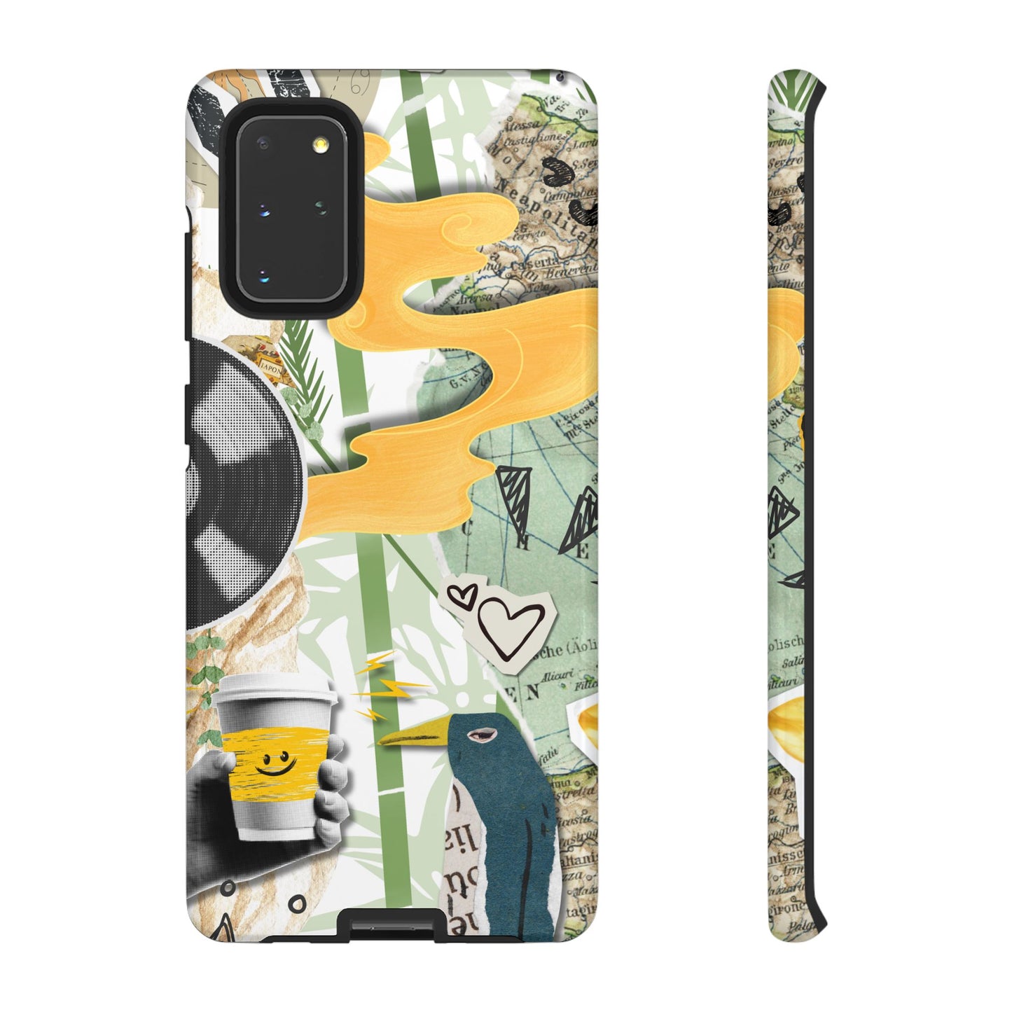 Artistic Phone Case, Unique Cell Phone Cover, Trendy Gifts for Music Lovers, Eco-Friendly Phone Accessory, Stylish Tech Gifts, Cool Cases, Unique Phone Cases