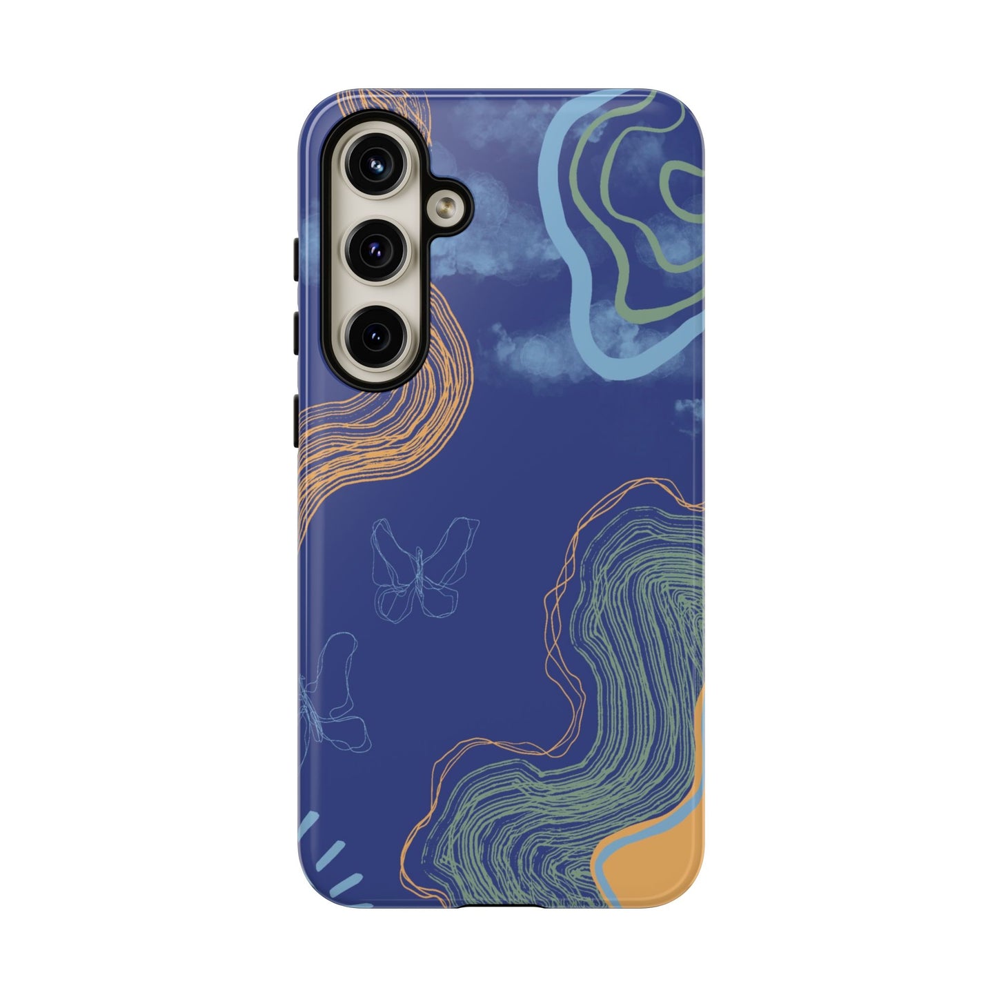 Artistic Phone Case, Abstract Phone Cover, Gift for Her, Modern Design, Boho Phone Case, Unique Phone Accessories