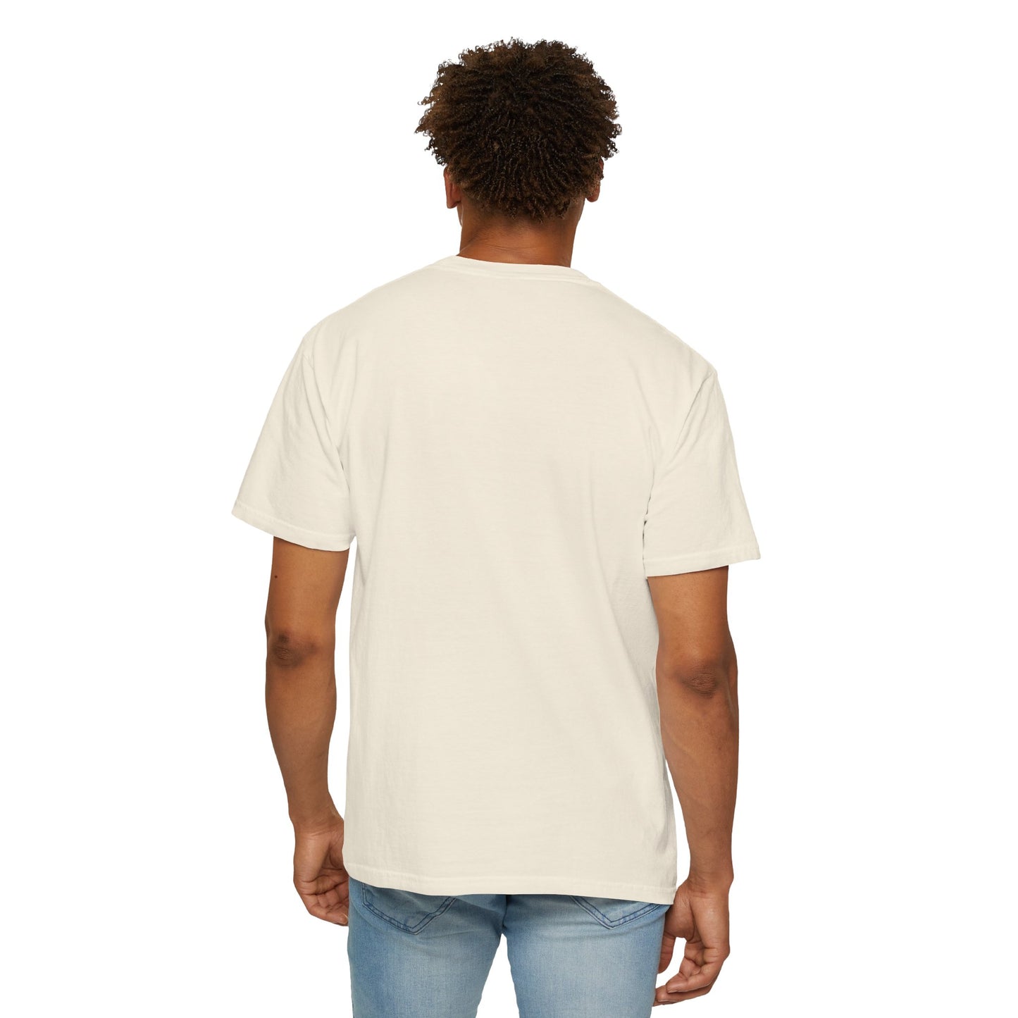 Stylish Unisex Garment-Dyed T-Shirt with Abstract Wave Design, Casual Wear, Graphic Tee, Unique Fashion, Gift for Him/Her