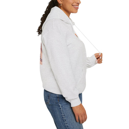 Vibrant Unisex Hoodie with Zen Frog and Snake Design, Cool Gift for Nature Lovers, Casual Wear for All Occasions, Gift for Her, Cool Hoodies