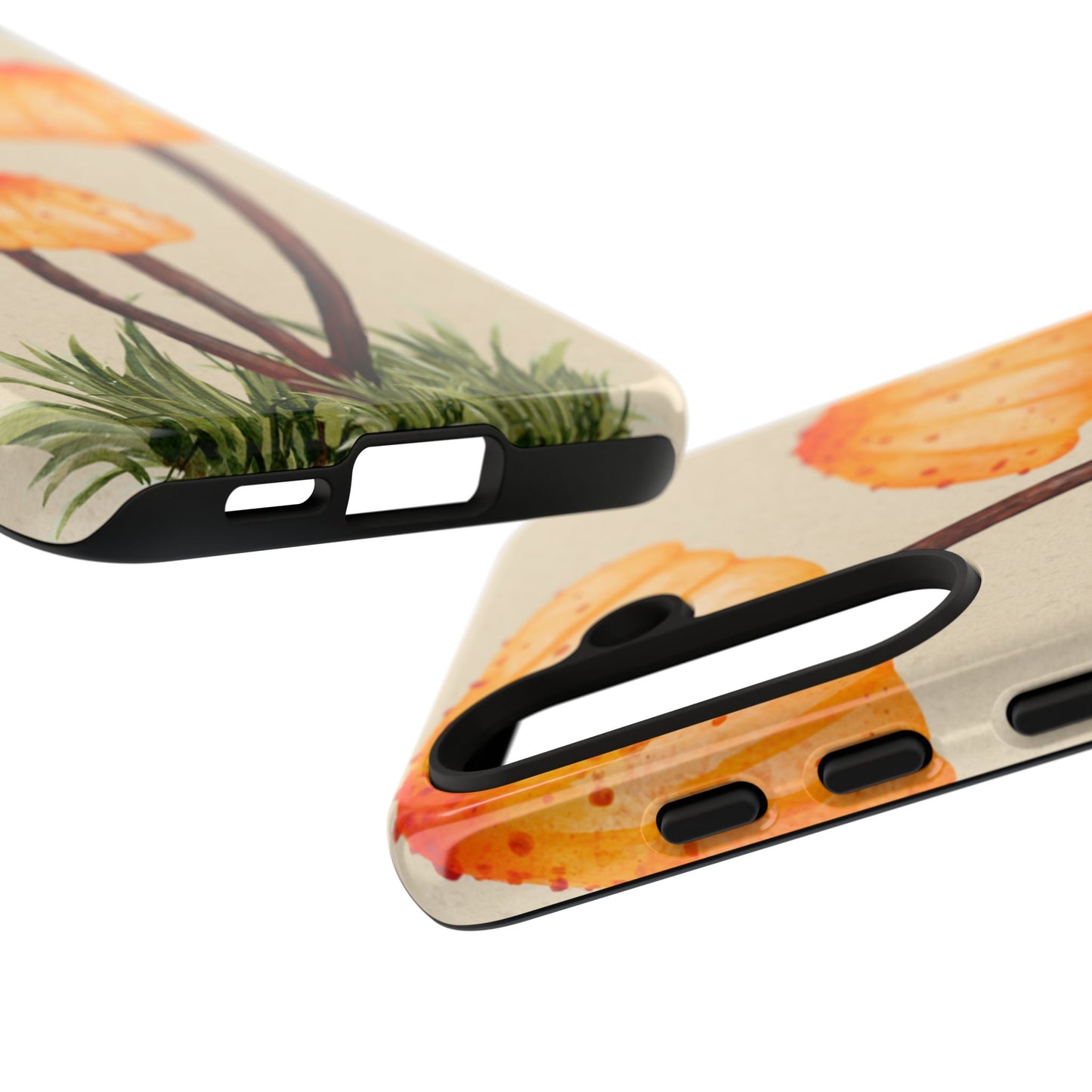 Mushroom Phone Case, Tough Cases for Nature Lovers, Unique Phone Covers, Gifts for Eco Enthusiasts, Fun Protective Cases