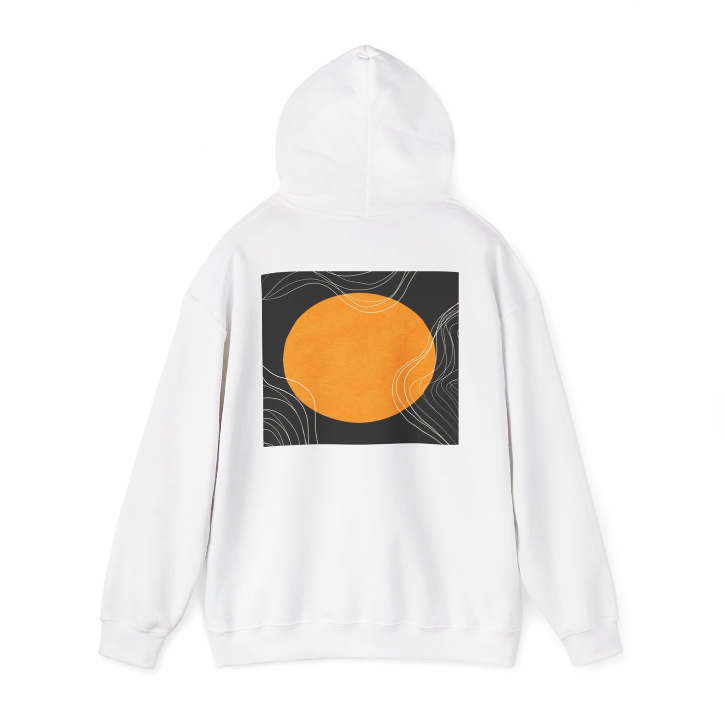 Lotus Sunshine Unisex Hoodie, Cozy Sweatshirt for Relaxation, Nature Lovers Gift, Everyday Comfort, Inspirational Outfit, Gift for Him, Gift for Her, Abstract Crewneck