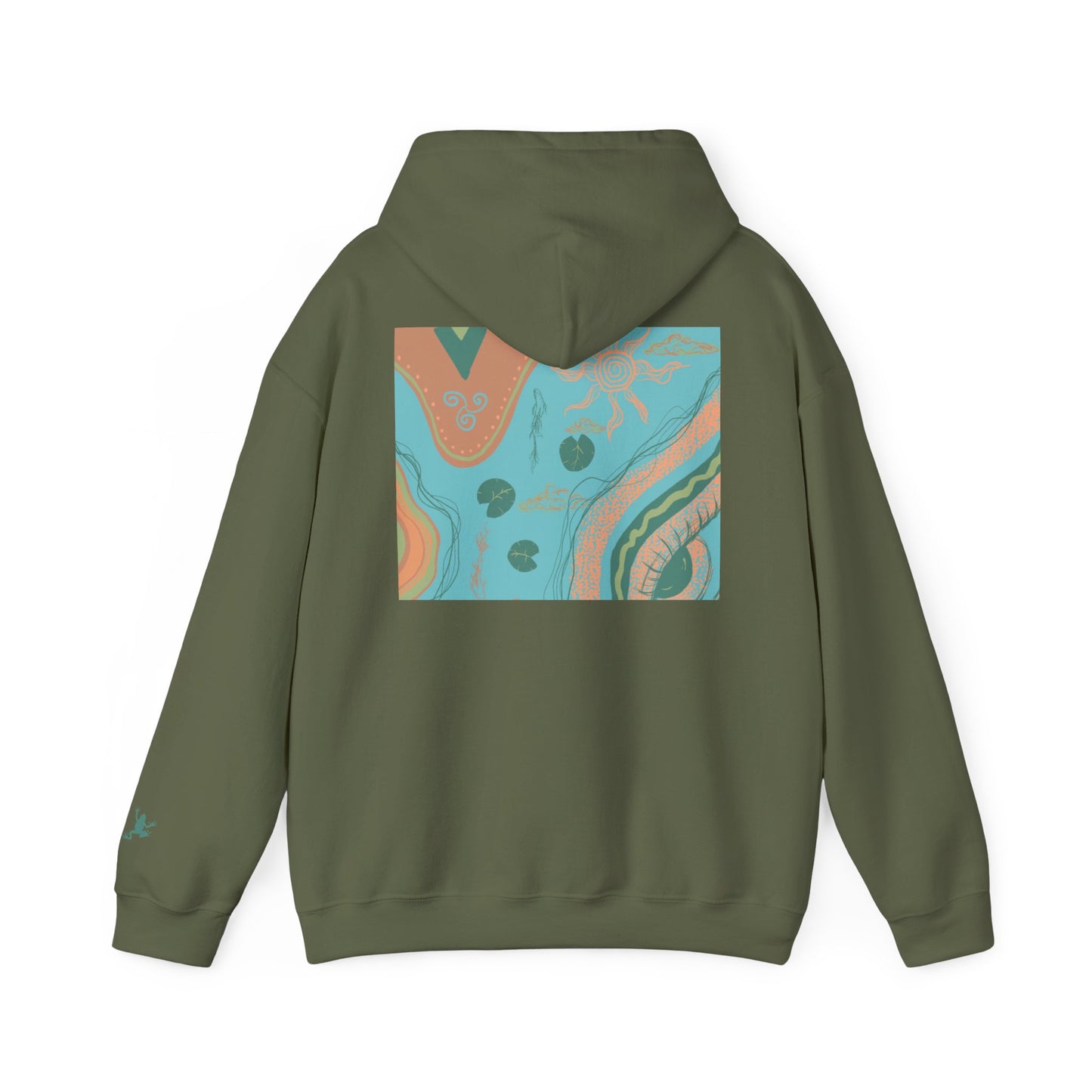 Chic Abstract Art Hoodie for Comfort & Style, Unisex Pullover, Cozy Sweatshirt, Trendy Gift for Art Lovers, Casual Outfit Must-Have