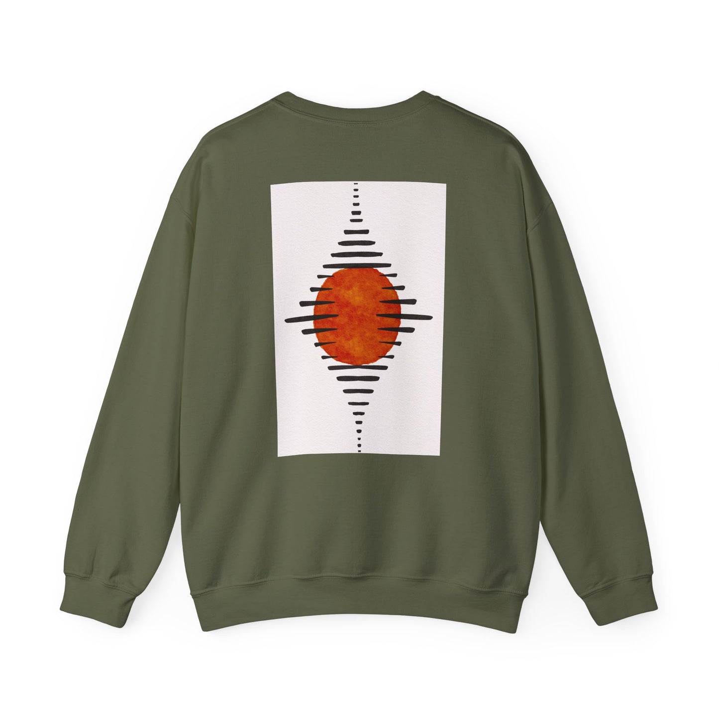 Lotus & Sun Graphic Sweatshirt, Relaxed Fit Crewneck, Perfect Gift for Spring, Cozy Fashion, Unisex Apparel, Gift for Him, Gift for Her, Fall Vibes, Autumn Crewneck