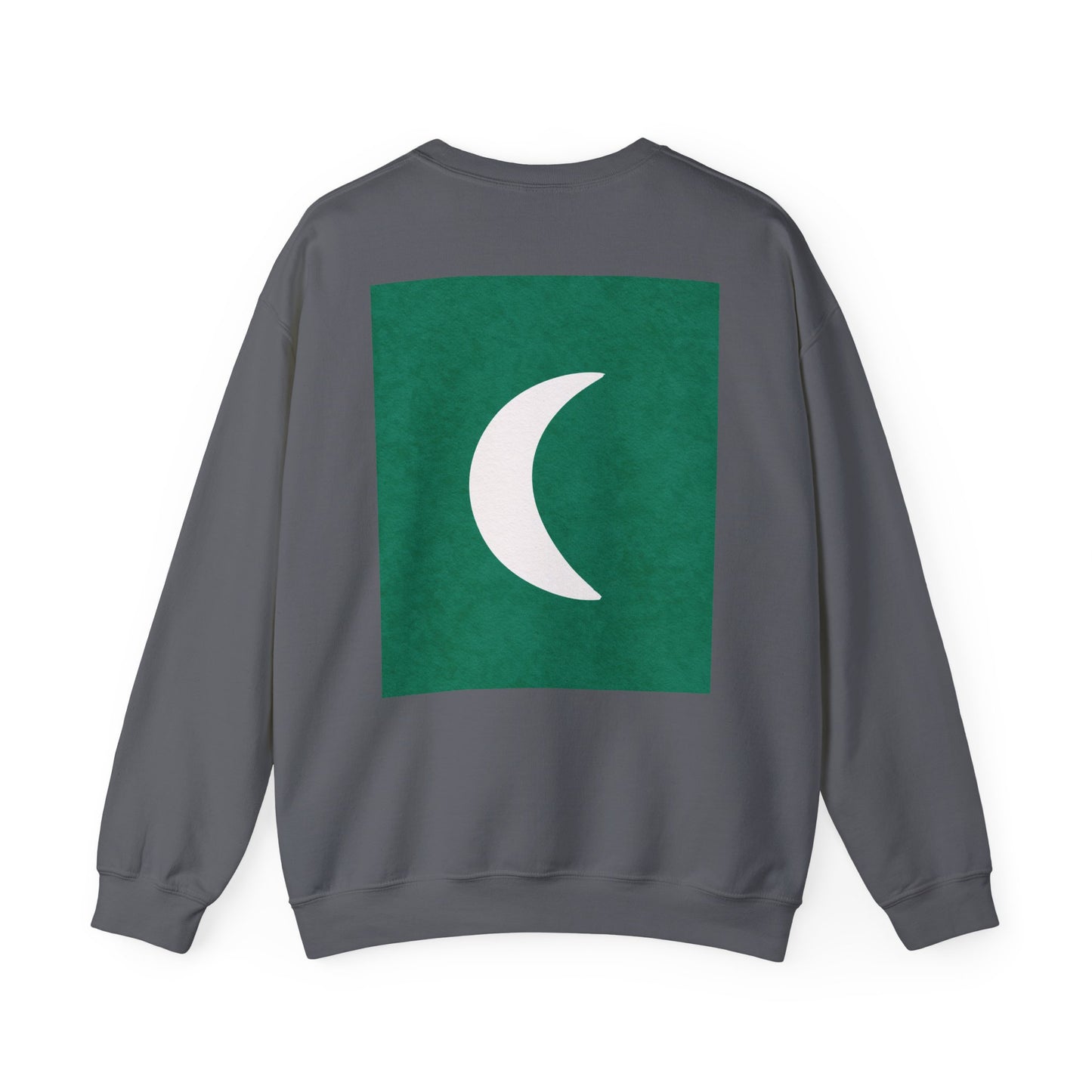 Zen Frog Crewneck Sweatshirt | Cozy Unisex Pullover for Relaxation, Ideal Gift for Nature Lovers, Perfect for Lounging and Casual Outings, Moon, Gift for Him, Gift for Her