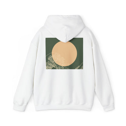 Zen Frog Unisex Hoodie | Relaxed Fashion, Cozy Sweatshirt, Unique Gift, Chill Vibes, Spring and Summer Style