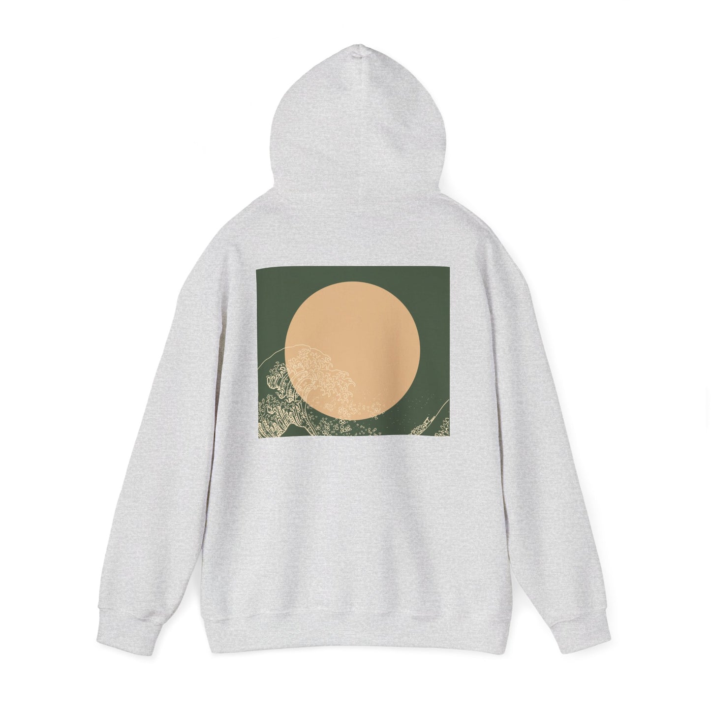 Zen Frog Unisex Hoodie | Relaxed Fashion, Cozy Sweatshirt, Unique Gift, Chill Vibes, Spring and Summer Style