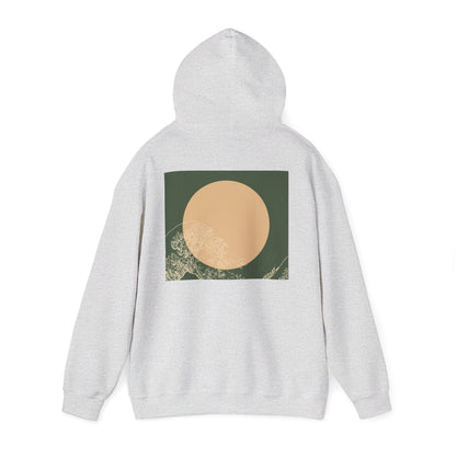 Zen Frog Unisex Hoodie | Relaxed Fashion, Cozy Sweatshirt, Unique Gift, Chill Vibes, Spring and Summer Style