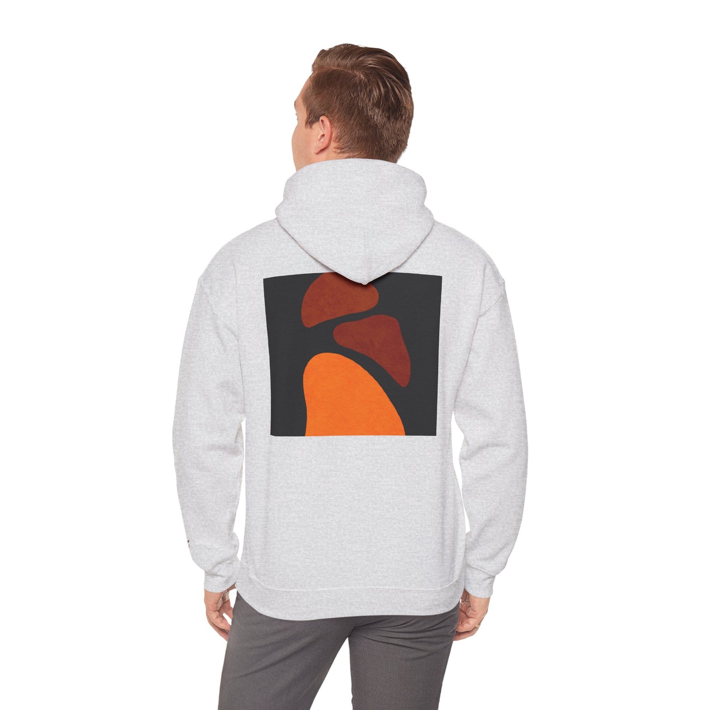 Artistic Unisex Hooded Sweatshirt - Cozy Streetwear, Casual Outfit, Perfect Gift, Fall Fashion, Graphic Hoodie