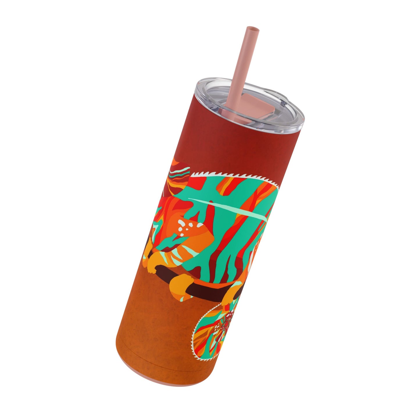 Colorful Animal Print Tumbler, 20oz, Eco-Friendly Travel Mug, Unique Gift for Wildlife Lovers, Party or Everyday Use, Stylish Drinkware