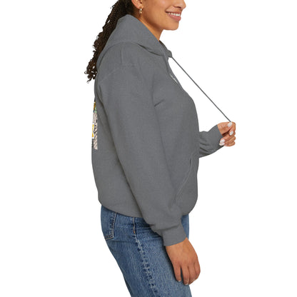Lotus Flower Unisex Hoodie: Cozy Sweatshirt, Gift for Yoga Lovers, Meditation Apparel, Casual Streetwear, Nature-Inspired Wear, Artsy Collage, Cool Crewnecks