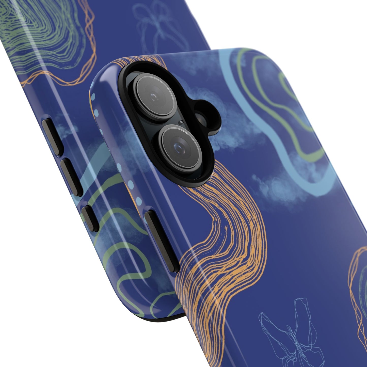 Artistic Phone Case, Abstract Phone Cover, Gift for Her, Modern Design, Boho Phone Case, Unique Phone Accessories
