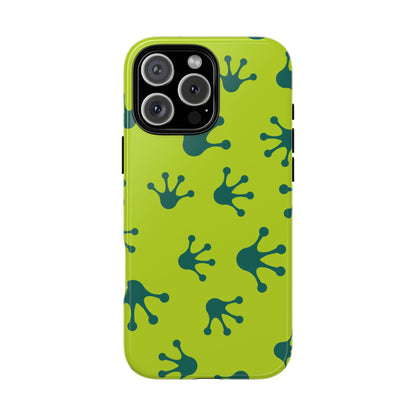 Frog Pattern Phone Case, Fun and Colorful Phone Cover, Durable Phone Protection, Gifts for Nature Lovers, Unique Accessory