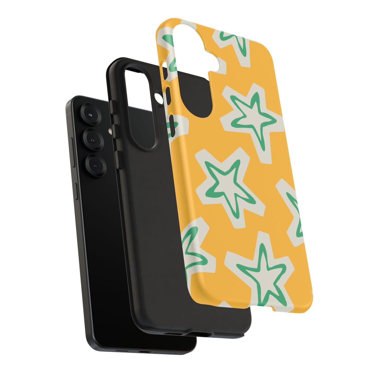 Retro Star Pattern Phone Case | Tough Cases, Colorful Cover for Phones, Phone Accessories, Gift for Her, Trendy Cases