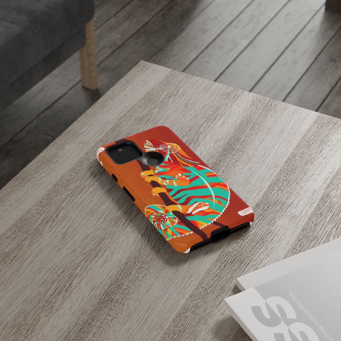 Chameleon Phone Case - Vibrant Artistic Design, Tough Cases for Animal Lovers, Unique Gift, Eco-Friendly Protection