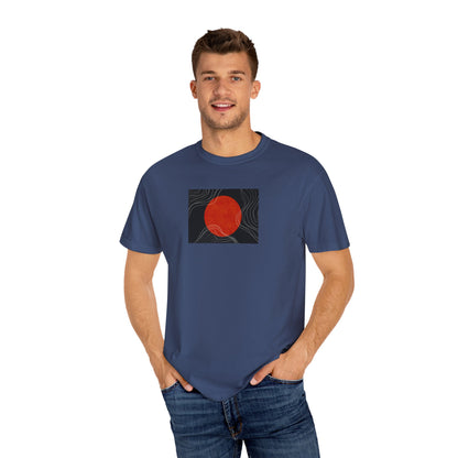 Sunset Vibes Unisex T-Shirt, Casual Summer Tee, Bohemian Shirt, Gift for Art Lovers, Men's and Women's Fashion