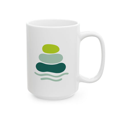 Charming Ceramic Mug with Whimsical Design, Ideal for Coffee Lovers, Unique Gift for Home or Office, Perfect for Every Occasion, 11oz, 15oz