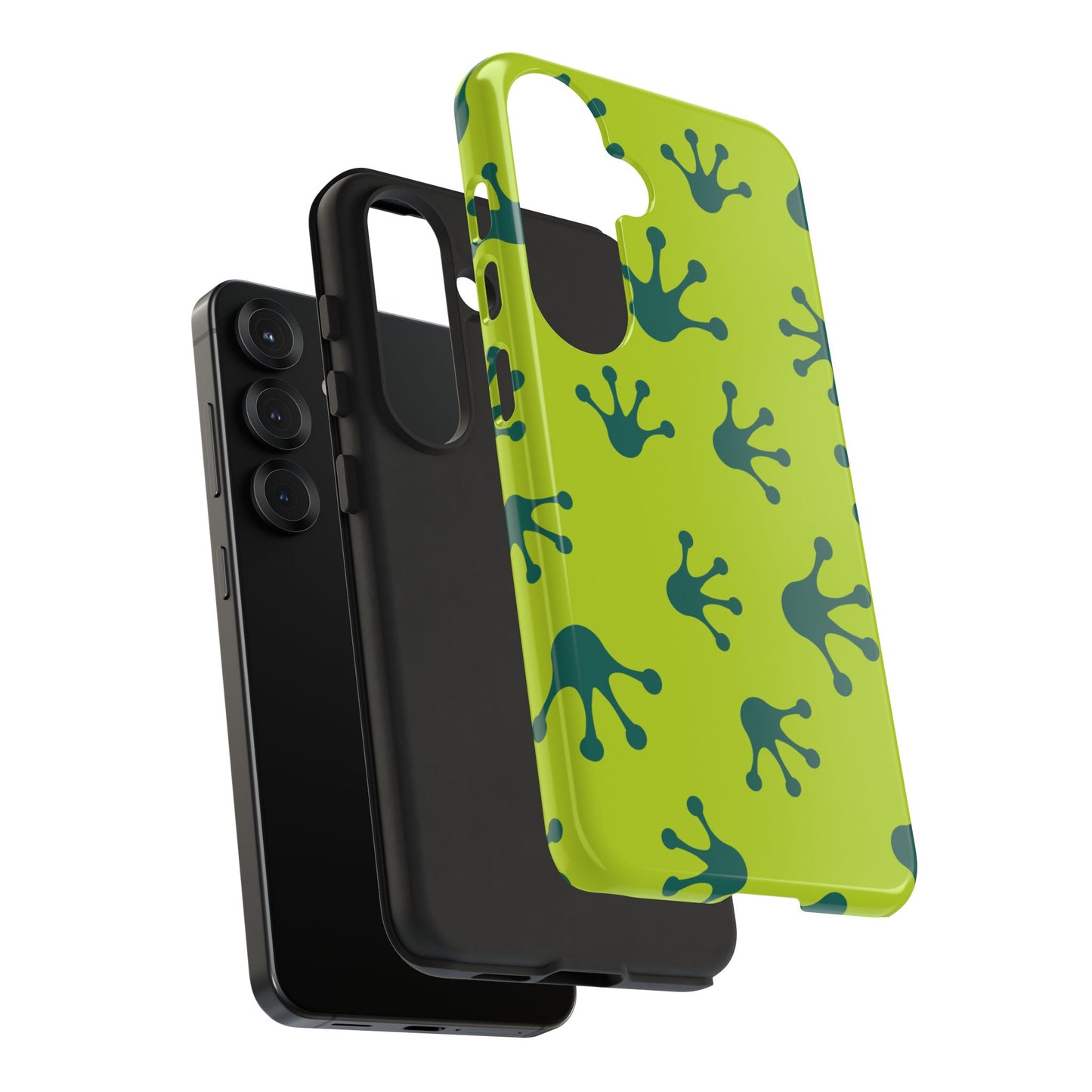 Frog Pattern Phone Case, Fun and Colorful Phone Cover, Durable Phone Protection, Gifts for Nature Lovers, Unique Accessory