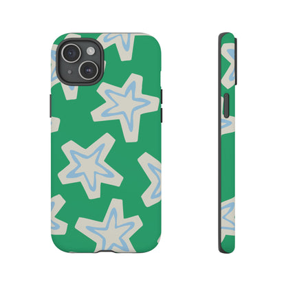 Retro Star Pattern Phone Case | Tough Cases, Colorful Cover for Phones, Phone Accessories, Gift for Her, Trendy Cases