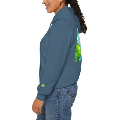Nature-Inspired Unisex Hooded Sweatshirt, Comfortable Pullover, Casual Clothing, Eco-Friendly Gift, Chill Vibe Hoodie, Relaxing Outfit