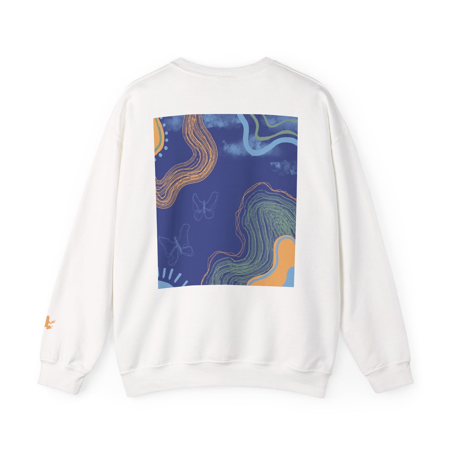 Vibrant Unisex Crewneck Sweatshirt, Cozy Sweatshirt for All Seasons, Casual Wear, Art-Inspired Gift, Spring Fashion, Unisex Apparel