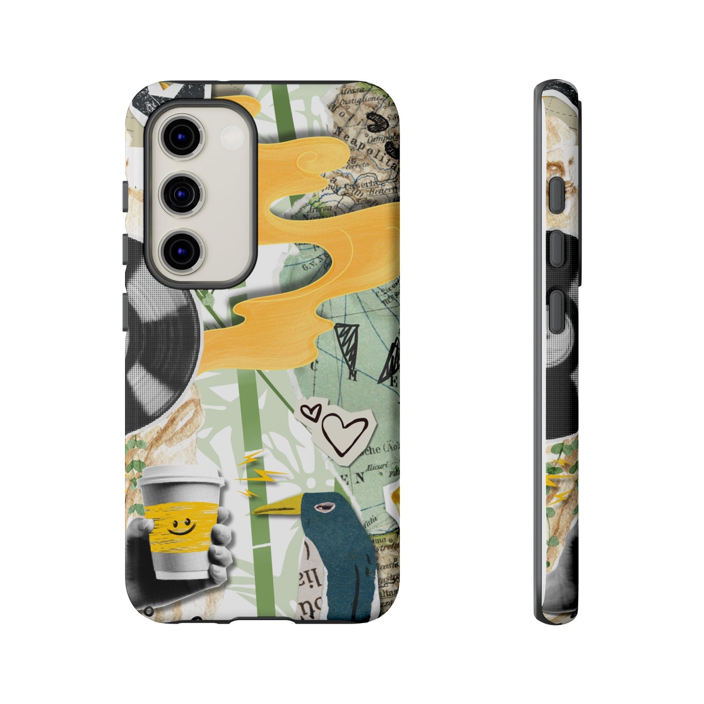 Artistic Phone Case, Unique Cell Phone Cover, Trendy Gifts for Music Lovers, Eco-Friendly Phone Accessory, Stylish Tech Gifts, Cool Cases, Unique Phone Cases