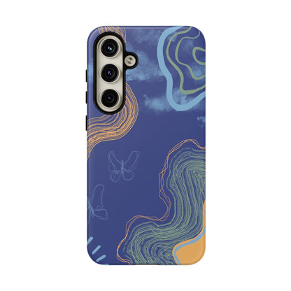 Artistic Phone Case, Abstract Phone Cover, Gift for Her, Modern Design, Boho Phone Case, Unique Phone Accessories