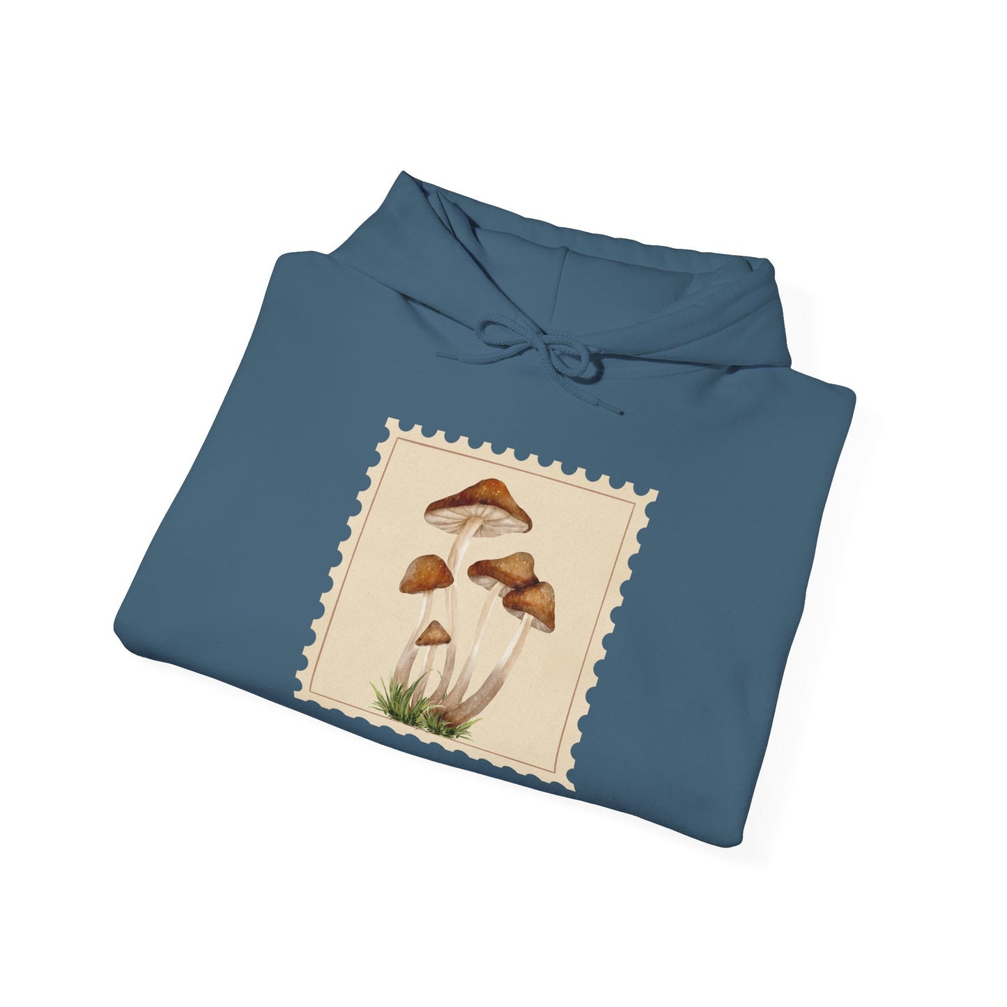 Mushroom Art Hoodie, Cozy Sweatshirt, Nature Lover Gift, Unisex Pullover, Boho Style Apparel, Fall Fashion, Eco-Friendly Wear, Artsy Sweatshirts, Aesthetic Hoodies, Graphic, Nature-inspired