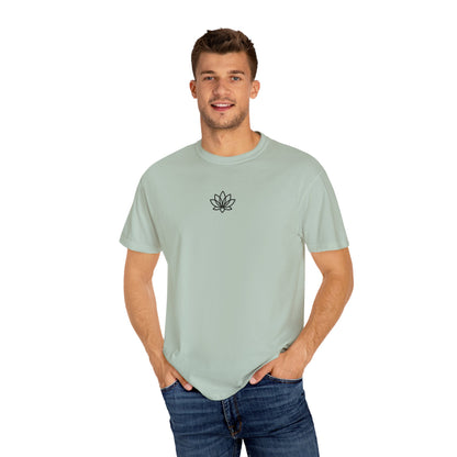 Lotus Bloom Unisex T-shirt, Soft Cotton Tee, Spiritual Gift, Meditation Wear, Casual Daily Outfit, Nature Lover Apparel