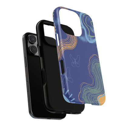 Artistic Phone Case, Abstract Phone Cover, Gift for Her, Modern Design, Boho Phone Case, Unique Phone Accessories