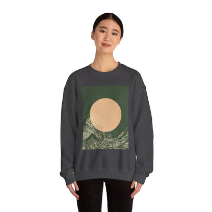 Nature-Inspired Unisex Crewneck Sweatshirt, Cozy Casual Wear, Gift for Outdoor Lovers, Perfect for Fall and Winter