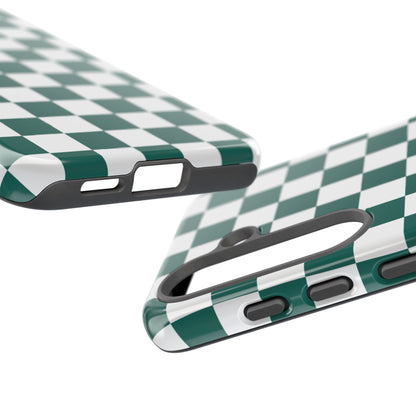 Stylish Checkered Phone Case, Protective Cover, Unique Gift, Trendy Accessory, Customizable Design, Ideal for All Ages