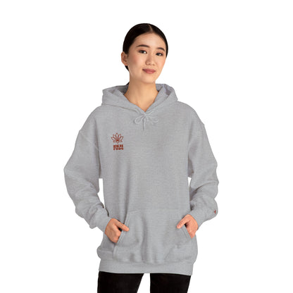 Artistic Unisex Hooded Sweatshirt - Cozy Streetwear, Casual Outfit, Perfect Gift, Fall Fashion, Graphic Hoodie