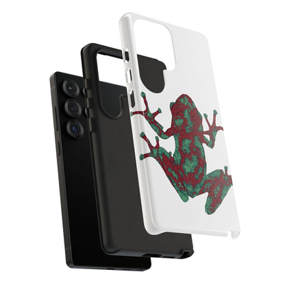 Frog Phone Case, Tough Cases, Eco-Friendly Phone Accessories, Unique Gifts for Nature Lovers, Cute Frog Design