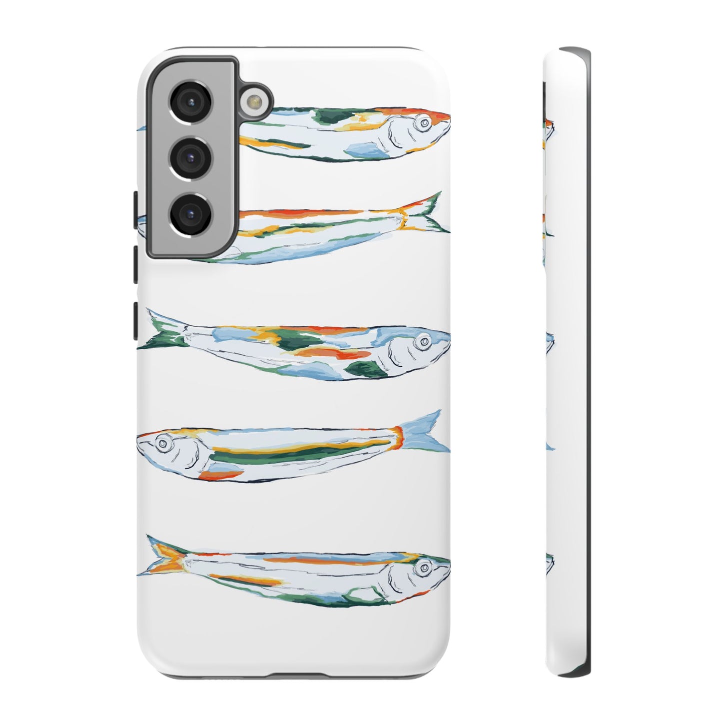 Tough Cases – Artistic Fish Design Phone Case, Unique Gift for Aquatic Lovers, Perfect for Birthdays, Holidays, and Everyday Use, Quirky Cases, Fun Phone Cases