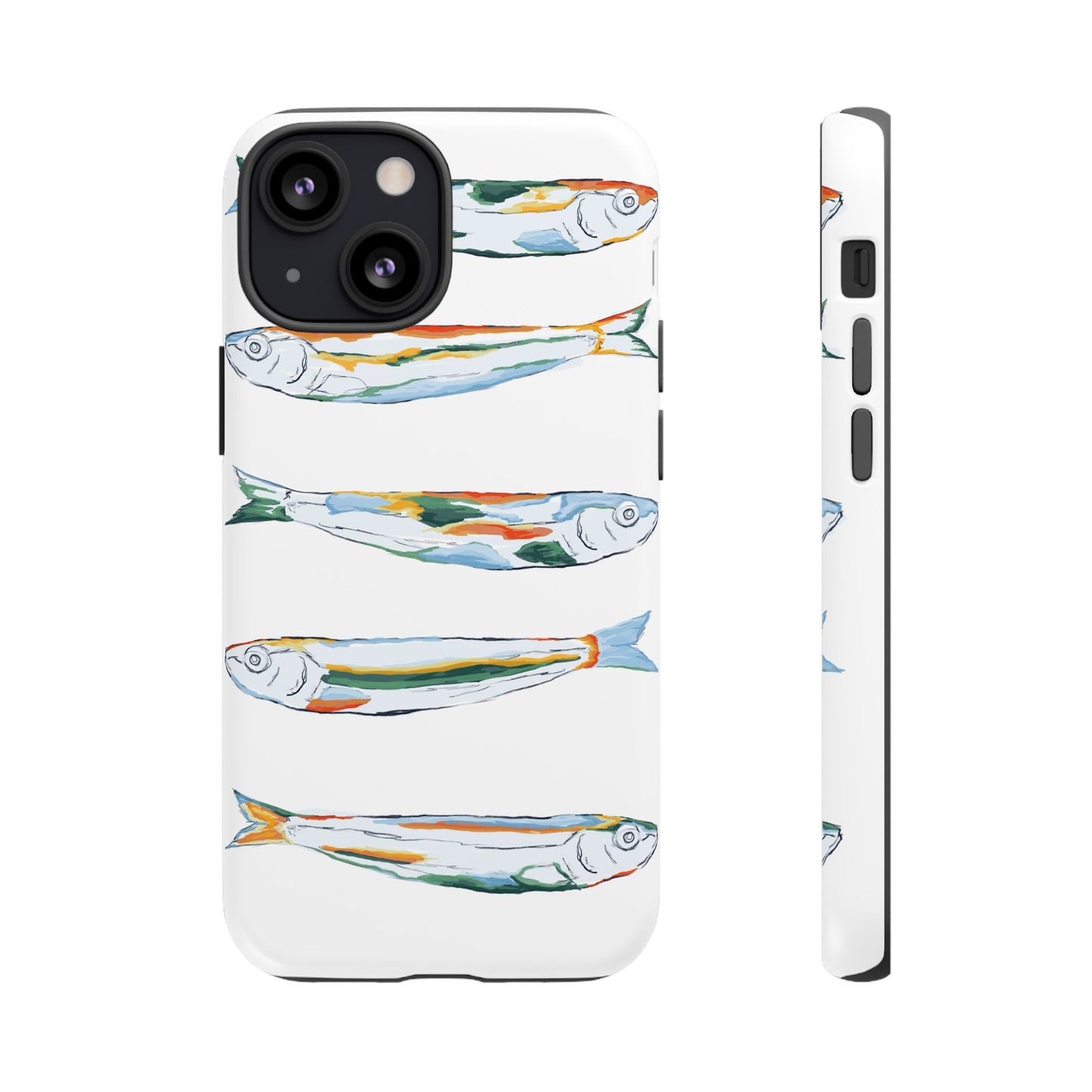 Tough Cases – Artistic Fish Design Phone Case, Unique Gift for Aquatic Lovers, Perfect for Birthdays, Holidays, and Everyday Use, Quirky Cases, Fun Phone Cases