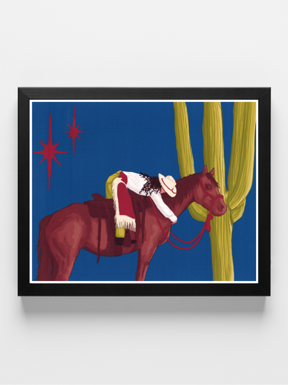Desert Solitude Art Print