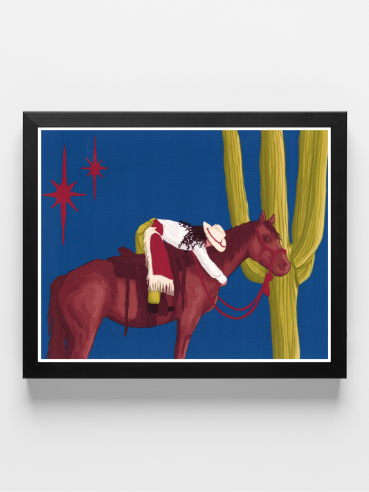 Desert Solitude Art Print
